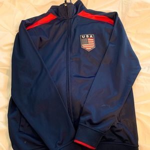 USA OLYMPIC ZIP UP JACKET